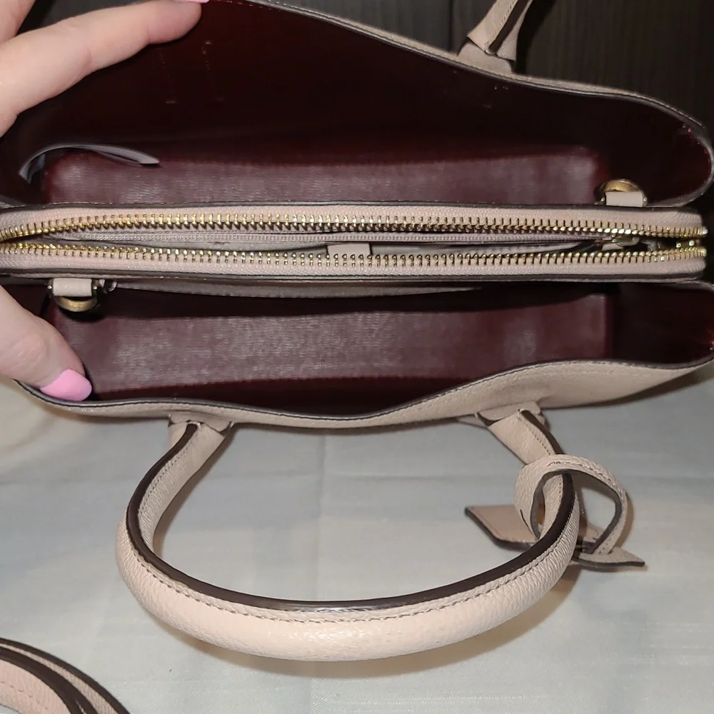 Kate Spade Dusty Pink Leather Top-Handle Satchel